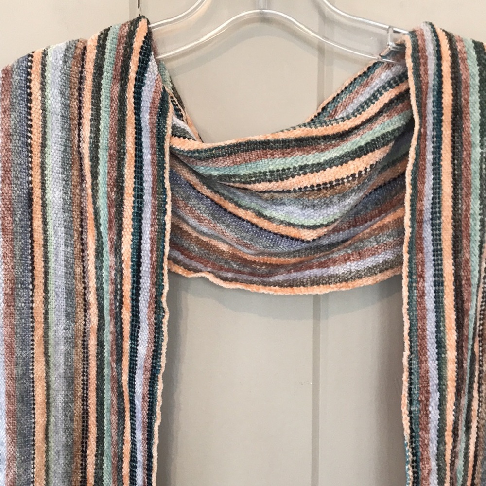 Multicolored Striped Scarf - Picture 7 of 8
